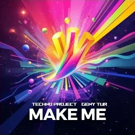 Techno Project — Make Me Ft Geny Tur — обложка